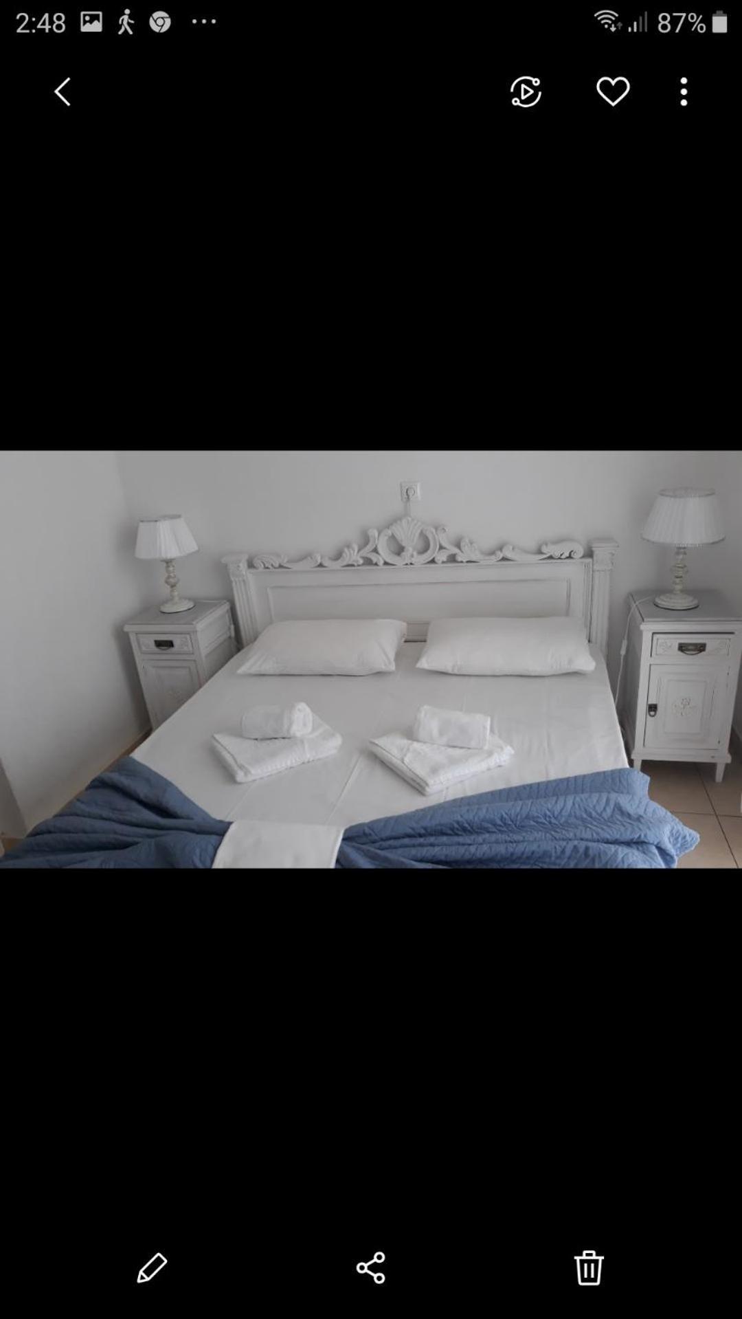Christos Rooms Paleohóra Szoba fotó
